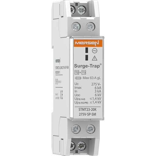 Mersen - Überspannungsableiter für Energietechnik/Stromversorgung Überspg.-Ableiter Typ 2+3 STMT23-20K275V-SP-SM 20kA Uc275V Slim TT