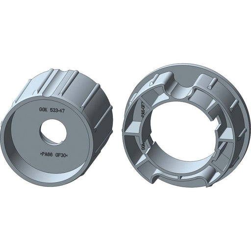 DELTA DORE - Zubehör/Ersatzteile für Tor-/Rollladenantriebe Adapter-Set Medium Intel. AMI45-D60 RM f. 60/45 Rundw