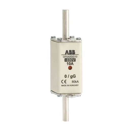 ABB Stotz S&J - Messersicherung Sicherungseinsatz OFAA0GG63 Type gG NH0 63A 690V − 3 Stück
