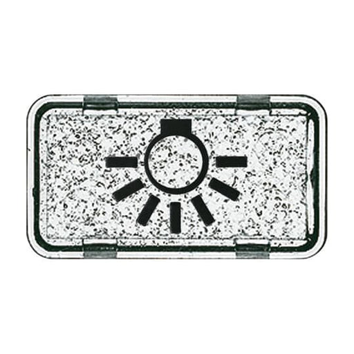 Busch-Jaeger - Bezeichnungsmaterial für Installationsschalterprogramme Tastersymbol 2622 LI-101 Licht
