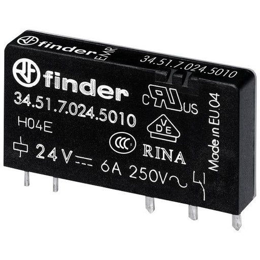 Finder - Schaltrelais Steck-/Printrelais 34.51.7.024.5010