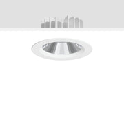 RZB - Downlight/Strahler/Flutlicht LED-Einbaudownlight 901795.002 930, weiß