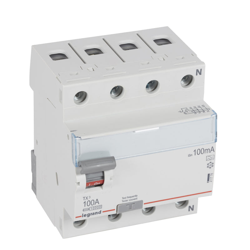 Legrand - Fehlerstrom-Schutzschalter Fehlerstromschutzschalter Legrand 411778 100A, 4-polig, 100mA