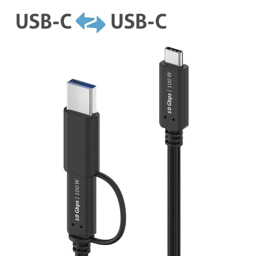 PureLink - PC-Kabel USB-C>C Kabel 0,5m IS2513-005 iSerie,USB-A Aufs