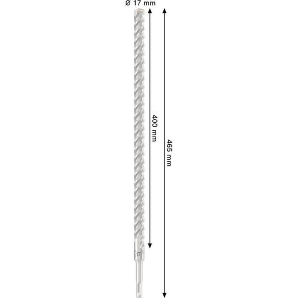 Bosch - Bohrer PRO SDS plus-5X 2608707239 Hammerbohrer 17 x