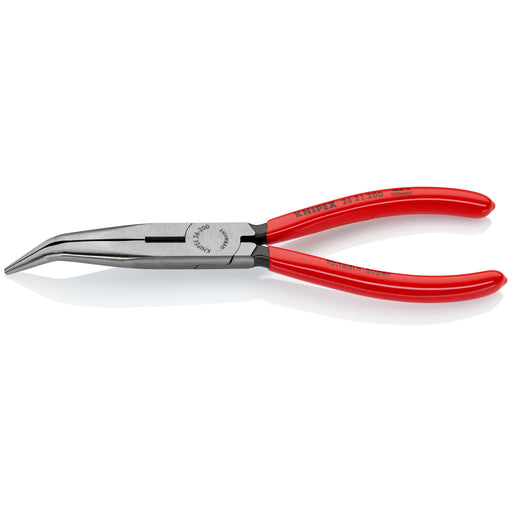 Knipex - Flachzange Flachrundzange 26 21 200 SB mit Schneide, 200mm