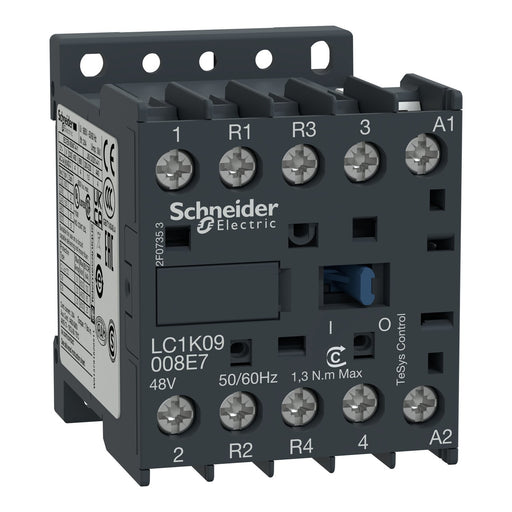 Schneider Electric - Leistungsschütz zum Schalten von Wechselstrom Schütz LC1K09008D7 9A 42V 50/60HZ