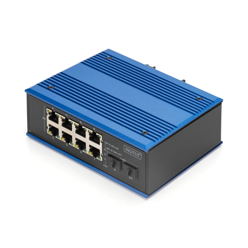 DIGITUS - Netzwerk Switch Netzwerk-Switch DN-651150 8+2-Port
