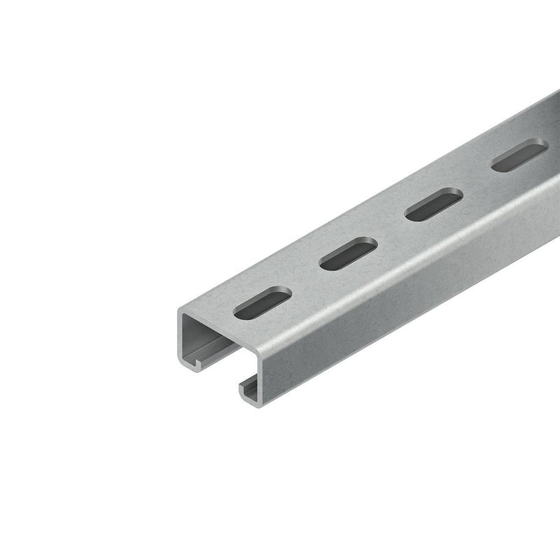 Niedax - Stiel/Profilschiene Ankerschiene 2994/3 FL − 3 Meter
