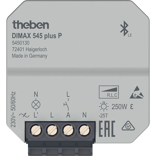 Theben - Dimmer UP-Universaldimmer DIMAX 545 plus P APPbedienung,Zeitfk. − 1 Stück