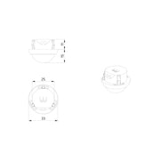 BEG Brück Electronic - Bussystem-Bewegungsmelder Präsenzmelder PICO-DALI-LINK-DE DALI-LINK