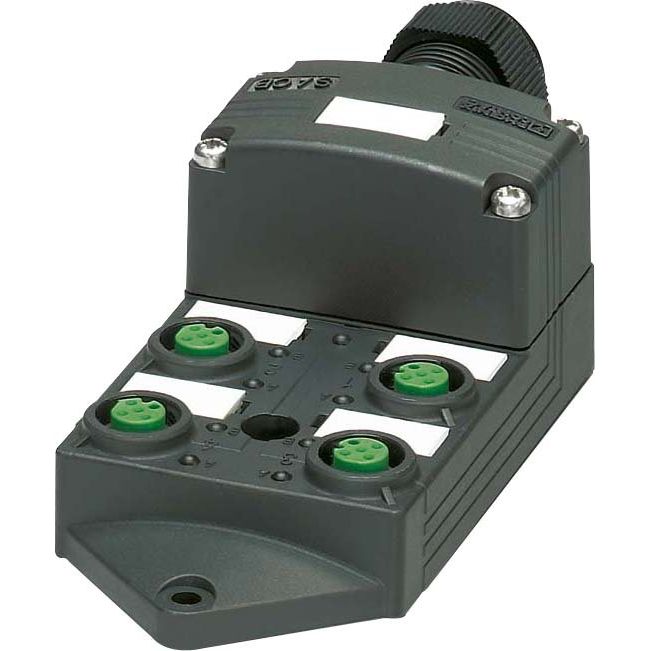 Phoenix Contact - Passiver Sensor-/Aktor-Verteiler (ohne Leitung) Sensor-/Aktor-Box SACB-4/ 8-L-SC SCO P