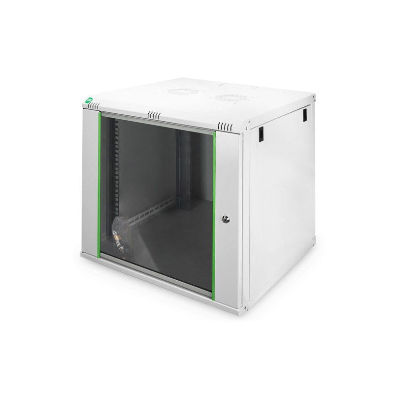 DIGITUS - Netzwerk-/Serverschrank Wandgehäuse Dynamic Basic DN-19 12U-6/6-EC 600x600mm (BxT)