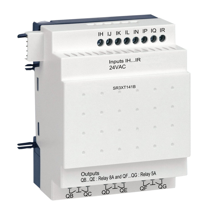 Schneider Electric - Logikmodul Erweiterung SR3XT141B 24VAC 14 E/A − 1 Stück