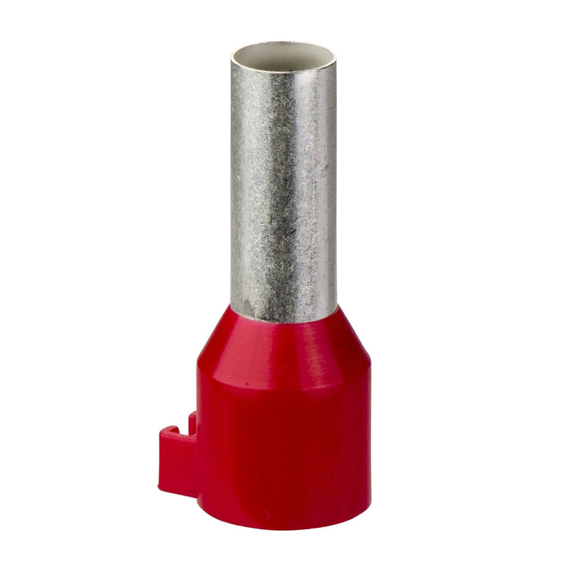 Schneider Electric - Aderendhülse DZ5CA102D 10qmm, AWG8, rot − 100 Stück