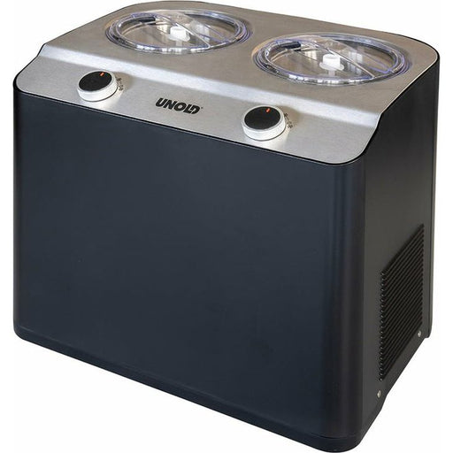 Unold - Eiscreme-Automat Eismaschine 48835 Doppio nero