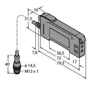 Turck - Lichtleitersensor/Lichtleiterverstärker Opto Sensor DF-G2-PS-Q5 Lichtleiter − 1 Stück