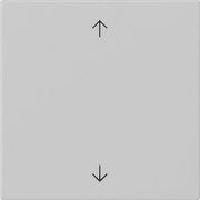 Gira - Abdeckung/Bedienelement für Installationsschalterprogramme Wippe 1-fach 5389015 Grau