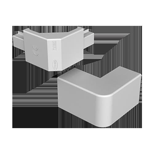 Unex - Außeneck für Leitungsführungskanal Außeneck lgr 73283-04 RAL7035 60x110 U24X − 6 Stück