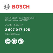 Bosch - Schleifpapierset Schleifblatt-Set für 2607017105 Schwingschleifer BD