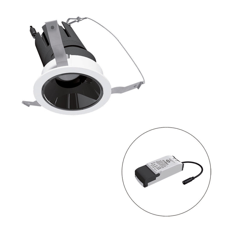 EVN Lichttechnik - Downlight/Strahler/Flutlicht LED-Einbauleuchte modular F01R09AM1340L15P Konfigurationstype