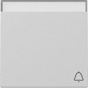 Gira - Abdeckung/Bedienelement für Installationsschalterprogramme Wippe Symb. Klingel 3673015 Grau m