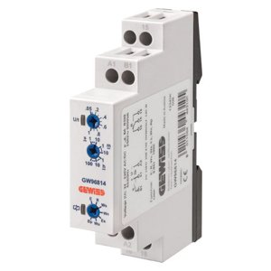 Gewiss - Zeitrelais Installationstechnik für Reiheneinbau Multifunktionsrelais GW96814 24-240V AC/DC 8A 1W