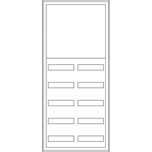 ABN - Gehäuse/Schaltschrank (leer) Wandgehäuse SP28RK053 IP54 SK2 schutzisol