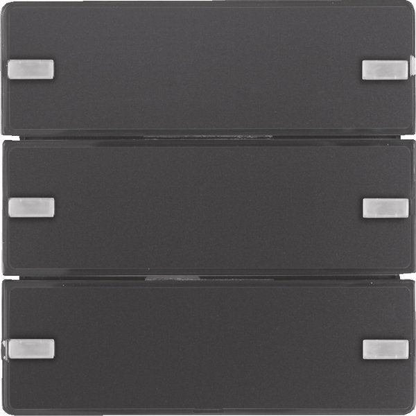 Berker - Bussystem-Tastsensor Tastsensor 3f. anth/sam 80143326