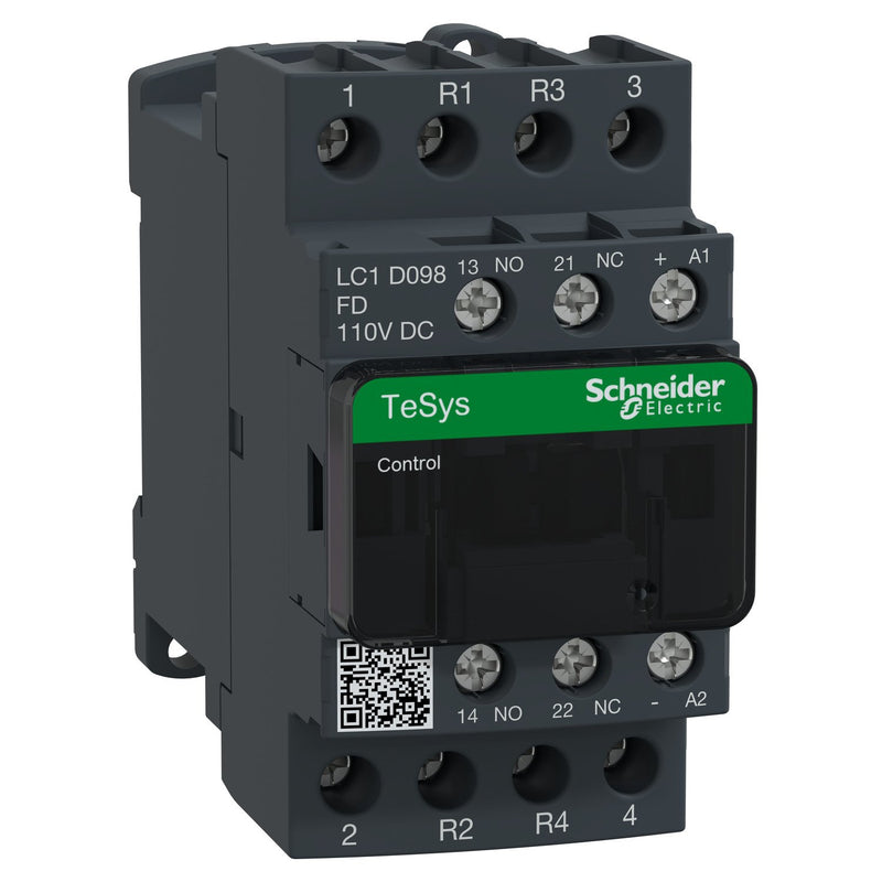 Schneider Electric - Leistungsschütz zum Schalten von Wechselstrom Leistungsschütz LC1D098FD 2S, 2Ö