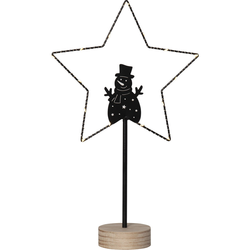 Star Trading - Festbeleuchtung LED-Standleuchte 701-16 schwarz