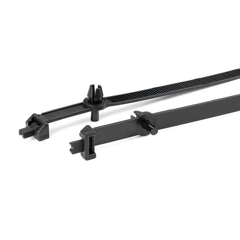 HellermannTyton - Kabelbinder Befestigungsbinder RI160-PA12-BK 160x9,0 − 100 Stück