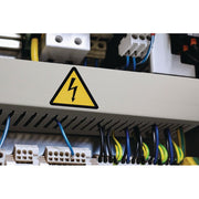 HellermannTyton - Warn-/Hinweisschild Warnschild 597-62232(VE100) allgem. Warnzeichen − 5 Packung