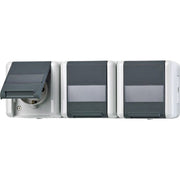 Jung - Steckdose SCHUKO-Steckdose 3-fach 8230 NAW 16A 250V