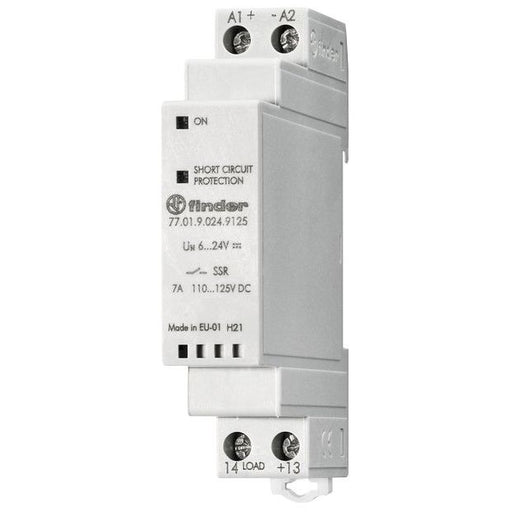 Finder - Halbleiterrelais SSR-Relais 77.01.9.024.9125 7A, 85-140V DC