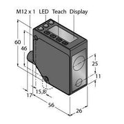 Turck - Optischer Abstandssensor Opto-Sensor LE550DQ Lichttaster − 1 Stück