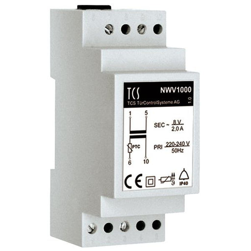 TCS Tür Control - Netzgerät für Türkommunikation Klingeltransformator 2 A NWV1000-0400 − 1 Stück