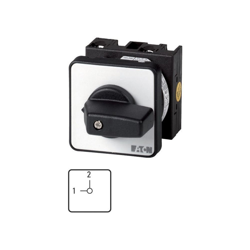 Eaton - Lastschalter Umschalter T0 20A Einbau T0-3-15543/E rastend o. 0-Stell