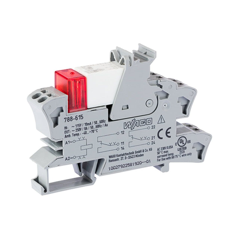 WAGO - Schaltrelais Relaismodul 788-615 AC 115 V