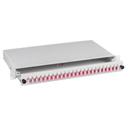 EFB-Elektronik - Patchpanel LWL Spleißbox ausziehb. LC OM4 B71902.12OM4 12Pig./6Kupplungen
