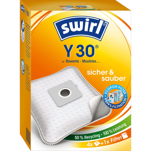 Swirl - Zubehör/Ersatzteile für Bodenpflege Staubbeutel Y 30 EcoPor VE4 für übrige Marken