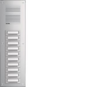 Elcom - Klingeltableau für Türkommunikation AP-Türstation TAP-10/1 EV1 10Taster,1-reih.,EV1