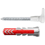 Fischer Deutschl - Allzweckdübel Haken EasyHook DuoPower 557917 8x40mm Angle K (4) − 5 Stück