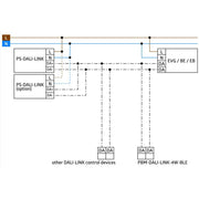 BEG Brück Electronic - Bussystem-Binäreingang Tasterschnittstelle PBM-DALI-LINK-4W-BLE DALI-LINK