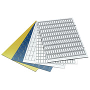 Murrplastik - Kennzeichnungsmaterial Duomatte DM 27x18 SSI/SW SK − 100 Stück