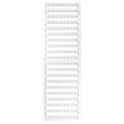 Weidmüller - Klemmenmarkierung DEK5/8PLUSMC25-32 − 800 Stück