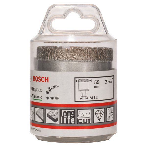 Bosch - Bohrer PRO Ceramic dry 2608587126 Trockenbohrkrone 55