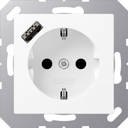 Jung - Steckdose SCHUKO Steckdose A 1520-18 A WWM mit USB Typ A