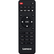 LENCO - HiFi-Komplettsystem Microanlage/Internet-Radio MC-250 Black WiFi/DAB+/FM/CD