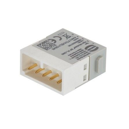 Harting - Kontakteinsatz für Rechtecksteckverbinder Überspannungsschutzmodul 09800000100 Einzelmodul Push-In